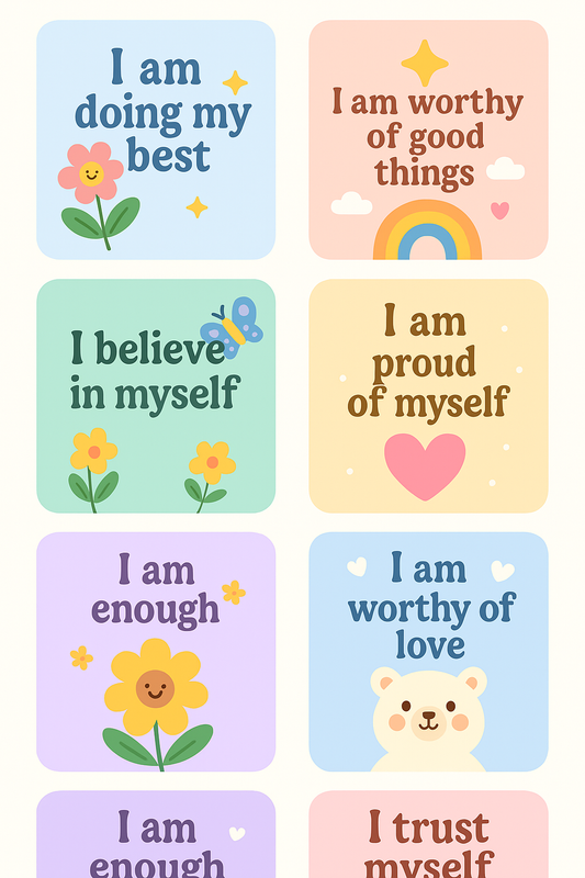 Christian Affirmation Cards – 30 Digital Prints (PDF)